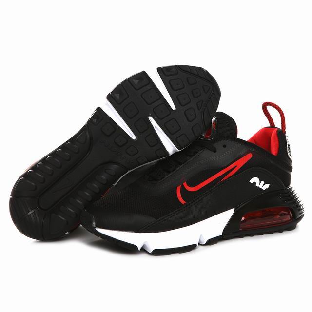 Nike Air Max 2090 Men's Shoes Black Red-09